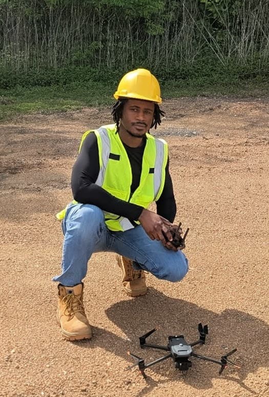 Vell Romas, FAA Part 107 remote pilot and owner of DFW Site Metrics
